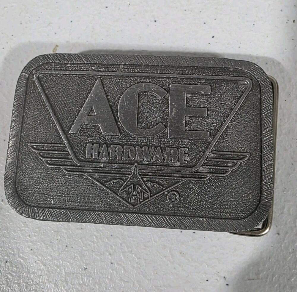VINTAGE RARE ACE HARDWARE BELT BUCKLE STORE